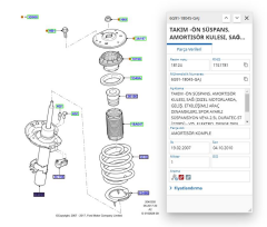 Ön Amortisör Sağ Mondeo 07 ( SCH313749 - 6G9118045GAJ )