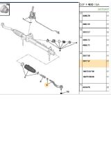 Rot Mili Sağ 407 04- (2611202001-3817.57)