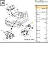 Lastik Basınç Sibobu 207-407 (BPE399005-543065)