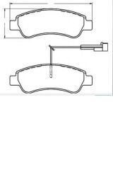 Boxer Jumper Ducato3 Arka Balata Euro5 Euro 6 2.0 (4224-425489-1614412180)
