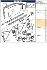 Cam Düğme 206 Ayna Ayarlı (BPE387018-AN608-6554WA)