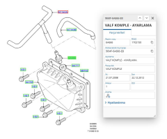 Karter Hava Subap (Demir)  Fiesta Mondeo (11608005-96MF6A666EB )