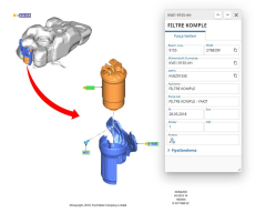 Filtre - Yakıt-LYNX Diesel 1.8Tc(90PS) Connect ( ME2T14 9155 B1E )