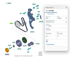 Kanallı Kayış Mondeo 2.0Tdcı 07 ( GMB6PK1846 - 7G9Q6C301EA )