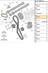 Boxer Jumper 3 Eksantrik Zinciri Euro 6  (P0816F6)