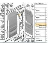 Boxer Jumper Ducato 3 Arka Kapı Gergisi Sol Yan Sanayi (K1642-8731R1)
