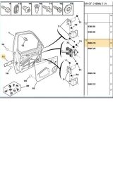 Ön Sol Çıta Kapı Partner (BPE309142-8545H3)