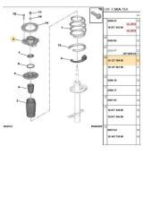 Boxer Jumper Ducato 3 Amortisör Takozu Bilyalı Sağ (Fıat180023-1374667080-1612735980)