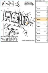 Boxer Jumper Ducato3 Ön Orta Kapı Kilit Karşılığı Kb (Kb1118240911-116004-1340174080-8503Es-Bpe290005)
