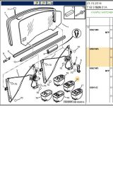 Ön Sağ Cam Düğme Partner-2 (AN613-6554WA)