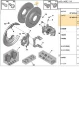 Arka Disk Partner 307 C3 Xsara 05- (4249.90)