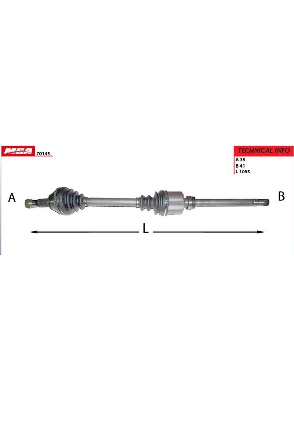 Boxer Jumper Ducato1 2 Sağ Aks 18 Q (70145-Gsp 210032-327310-327313-3273Q7)