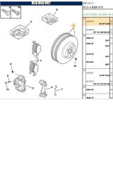 Ön Disk 106 206 206+ 306 Saxo Xsara  (WOD28049-4246.A7)