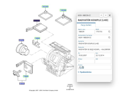 Kalorifer Radyatörü Mondeo Smax (  ( KAL347375 - 6G9118B539CC )
