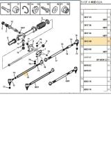 Rot Mili Sol Bağlantı 106 (95PU02507-3812A0)