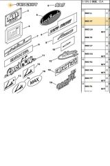 Peugeot Yazısı Arka (8663.XT-BPE309310)