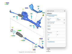 Direksıyon Rot Körüğü Connect Focus ( MKS 1521 - 2T14 3K661 AA )