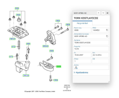 Şanzıman Takozu Mondeo Smax Galaxy Ecoboost 2.0 Tdcı 07  ( MKS608 - 7G916P082BA - 6G916P082AD )