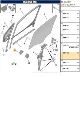 Sol Cam Düğme Tepee (6490HQ-AN632)