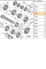 Boxer Jumper Ducato3 5.Vites Dişlisi (P233372 9649267388)