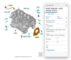 Grank Keçe Arka Connect Focus C Max Mondeo Transit 1.8Tdcı 02 ( SKT 047836-FK - XS4Q 6K301 AF )