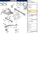 Arka Torsiyon Denge Kolu C5 407 (2641220001-5175CF)
