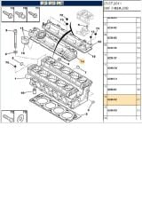 Üst Kapak Conta 306 406 C5 XU7JP (023274)