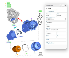 Yağ Sogutucu Sac Conta Connect 1.8Tdcı 02 ( ARI AR714 - XS4Q 6A728 AD )