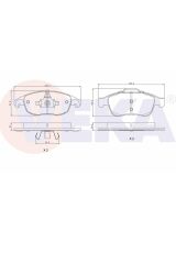 Ön Balata Partner Tepee Berlingo Picasso (BP1124800)