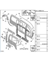 Ön Sağ Çamurluk Davlumbaz 308 (PEJ1538001-7136FX)