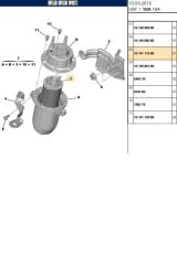 Boxer Jumper Ducato 3 Mazot Filtresi Euro 6 (2605300-1614111980-Sm3541)