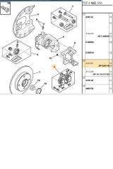 Arka Balata 207 307 C4 1,6HDI (4211449-4253.22)