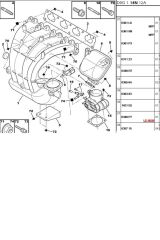 Emme Manifold Oring Tkm 1,4 16V 206 207 307 1007 (113695601-0348S1)
