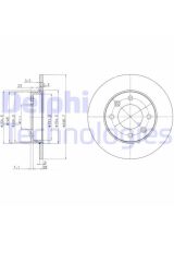 Arka Disk Partner 307 C3 Xsara 05-(BG3653-4249.90)