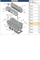 Üst Kapak Conta 1,4 16V 1007 206 207 307 C2 C3 C4 (0249.C5-RYLH2422045)