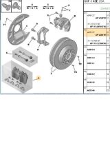 Arka Fren Balatası Jumpy Expert  (670005-425367)