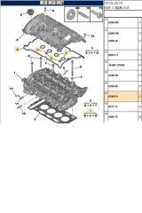 Üst Kapak Contası 207 208 308 EP6 (0249.F4-83440507)