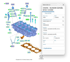 Silindir Kapak Saplama Takım Fiesta Focus Cmax Mondeo Kuga Bmax Fusion Ecosport 13  ( ELR087830 - 98MM6065AC )