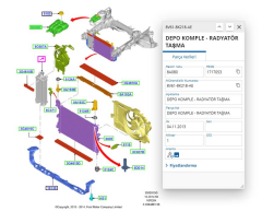 Radyatör Yedek Su Depo Connect 1.8Tdcı 02  ( 8T16 8K218 AB )