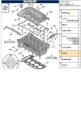 Üst Kapak Contası 207 208 308 3008 508 5008 Rcz C3 C4 Picasso (0249.E6)