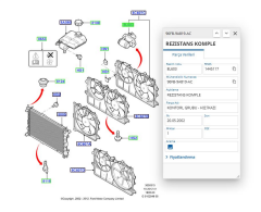 Klima Rezistansı Connect Fiesta 1.8Tdcı 02 ( FSE 11-426-005 - 96FB 9A819 AC )
