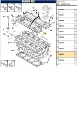 Üst Kapak Contası 306 406 605 806 Xsara XU7JP 1,8 16V (0249A2-18605)