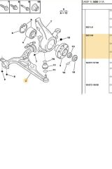 Sağ Salıncak  Jumpy Expert (97FT02755-3521.K4-3521.C9)