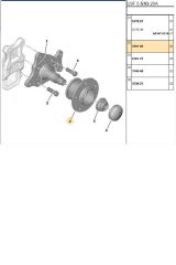 Boxer Jumper Ducato3 Arka Poyralı Bilya (321851-370183-Krs3010011Ab)