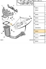 Egzoz Boğaz Contası 106 206 306 Saxo Xsara (170925-42200017-713646900)