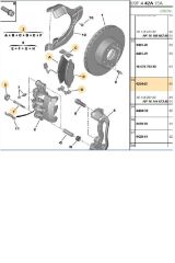 Boxer Jumper Ducato3 Ön Fren Balata 14 Q (3981-425357-Gdb1681)