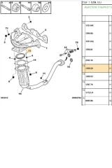 Egzoz Boğaz Contası 206 307 C3 (170929)