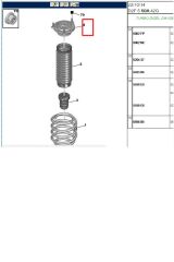 Amortisör Takozu 407 (5038.E5-MH13015)