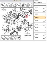 Emme Manifold Contası 306 406 605 806 Xantia (0348C8)