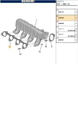 Emme Manifold Contası 307 406 607 806 Partner Expert C4 C5 Berlingo Jumpy (0348N4)